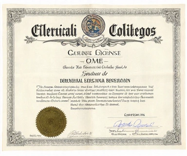 Certificado de licencia Coljuegos